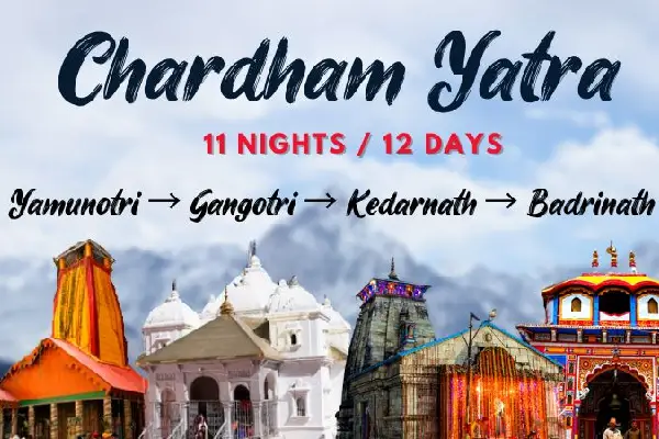 Complete Char Dham Yatra – 11 Nights from New Delhi